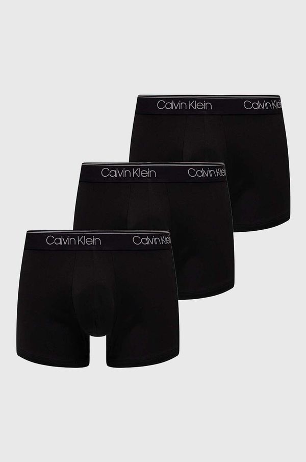 Calvin Klein Underwear Boksarice Calvin Klein Underwear 3-pack moški, črna barva