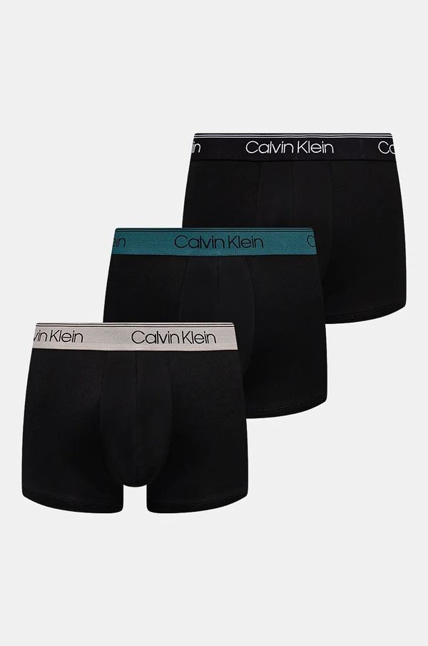 Calvin Klein Underwear Boksarice Calvin Klein Underwear 3-pack moški, črna barva