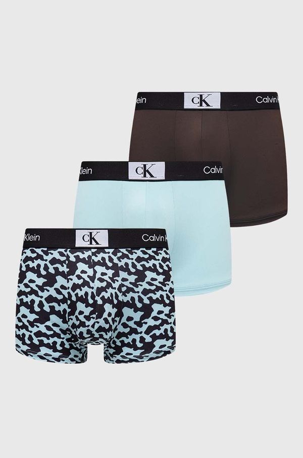 Calvin Klein Underwear Boksarice Calvin Klein Underwear 3-pack moški, zelena barva