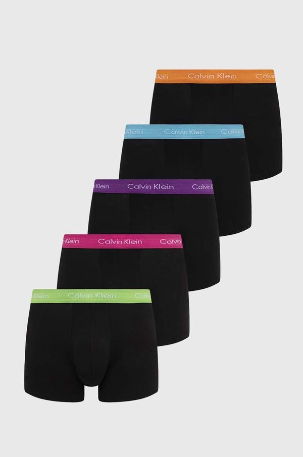 Calvin Klein Underwear Boksarice Calvin Klein Underwear 5-pack moške, črna barva, 000NB3917A