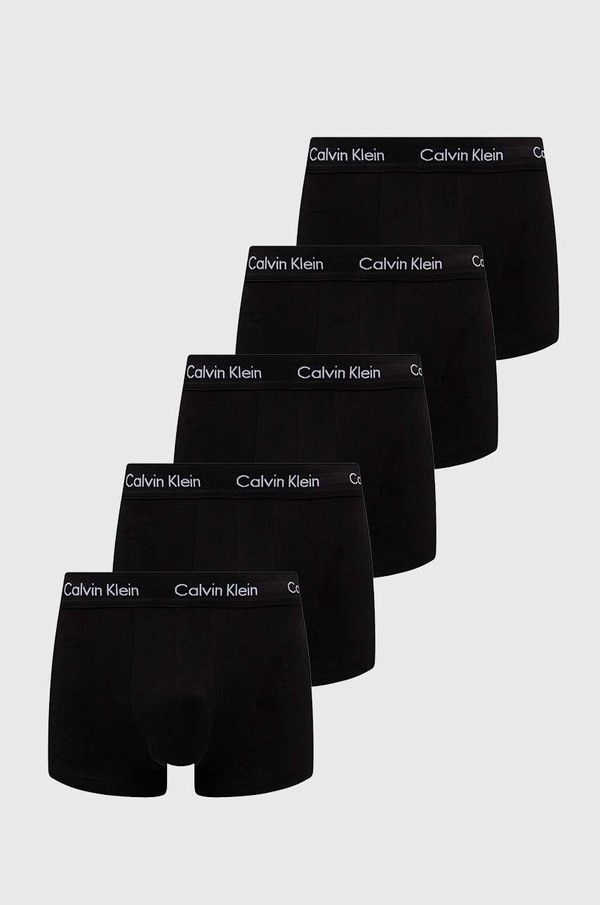 Calvin Klein Underwear Boksarice Calvin Klein Underwear 5-pack moški, črna barva