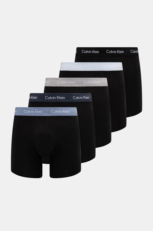 Calvin Klein Underwear Boksarice Calvin Klein Underwear 5-pack moški, črna barva