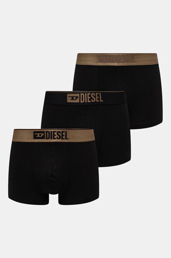 Diesel Boksarice Diesel DAMIEN-GFT-3PACK BOXER-SHORTS moške, črna barva, A17805.0EPDF