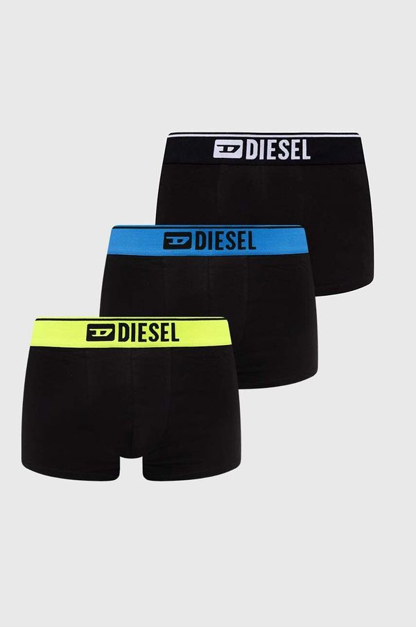 Diesel Boksarice Diesel UMBX-DAMIENTHREEPACK 3-pack moške, črna barva, 00ST3V.0AMAI