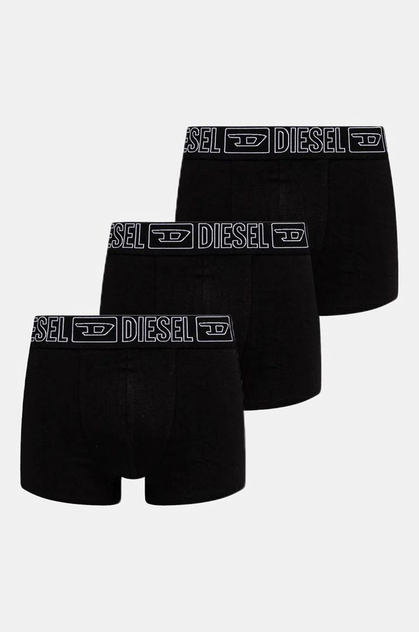 Diesel Boksarice Diesel UMBX-DAMIENTHREEPACK BOXER-SHO 3-pack moške, črna barva, 00ST3V.0GFAW