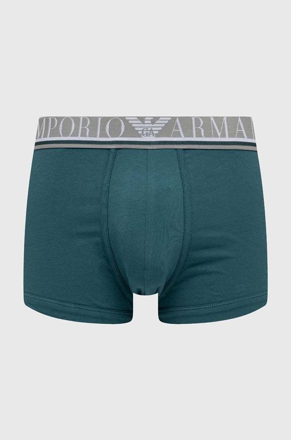 Emporio Armani Underwear Boksarice Emporio Armani Underwear moški, zelena barva