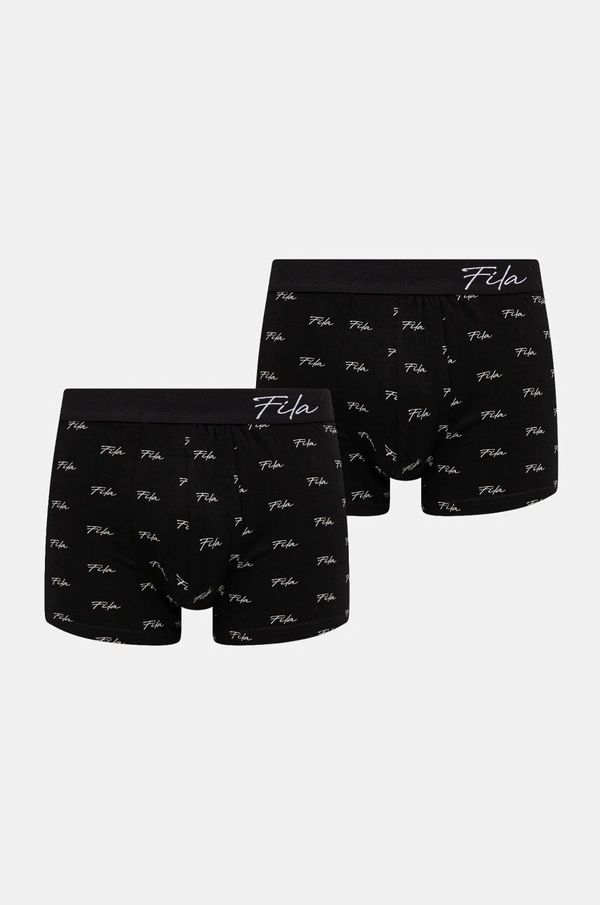 Fila Boksarice Fila 2-pack moške, črna barva, FU5270/2