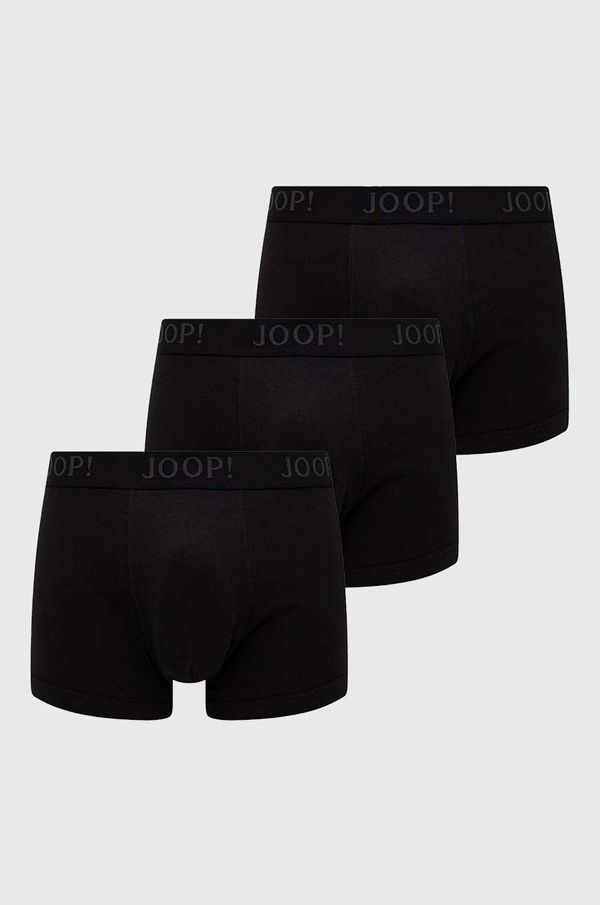 Joop! Boksarice Joop! 3-pack moški, črna barva