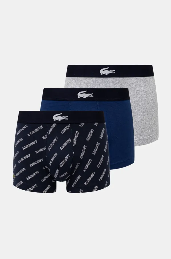 Lacoste Boksarice Lacoste 3-pack moški