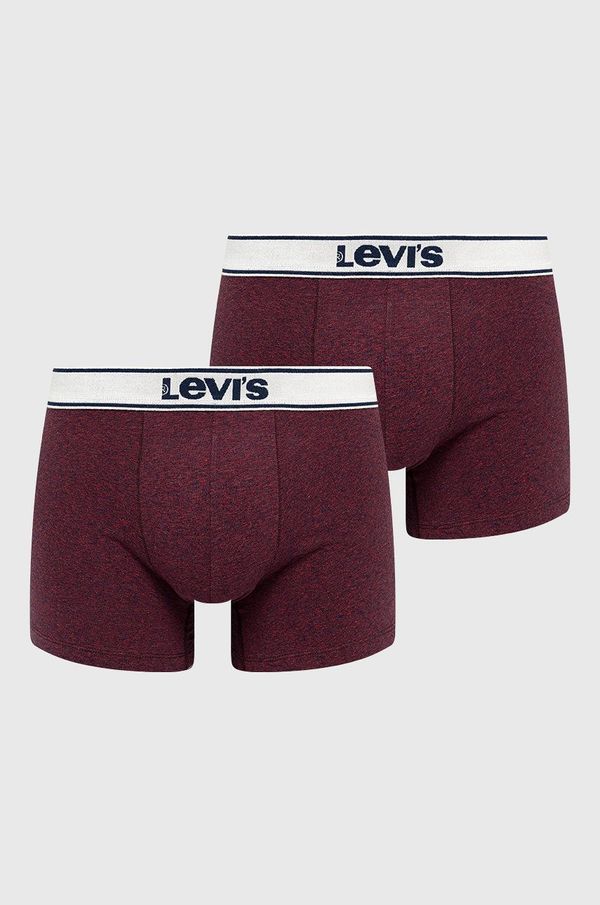 Levi's Boksarice Levi's moške, rjava barva