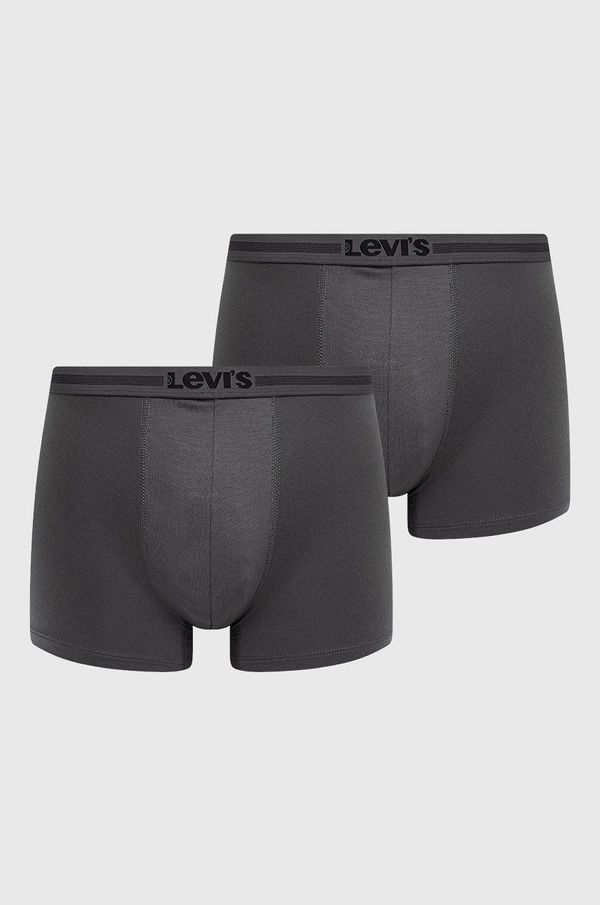 Levi's Boksarice Levi's moške, siva barva