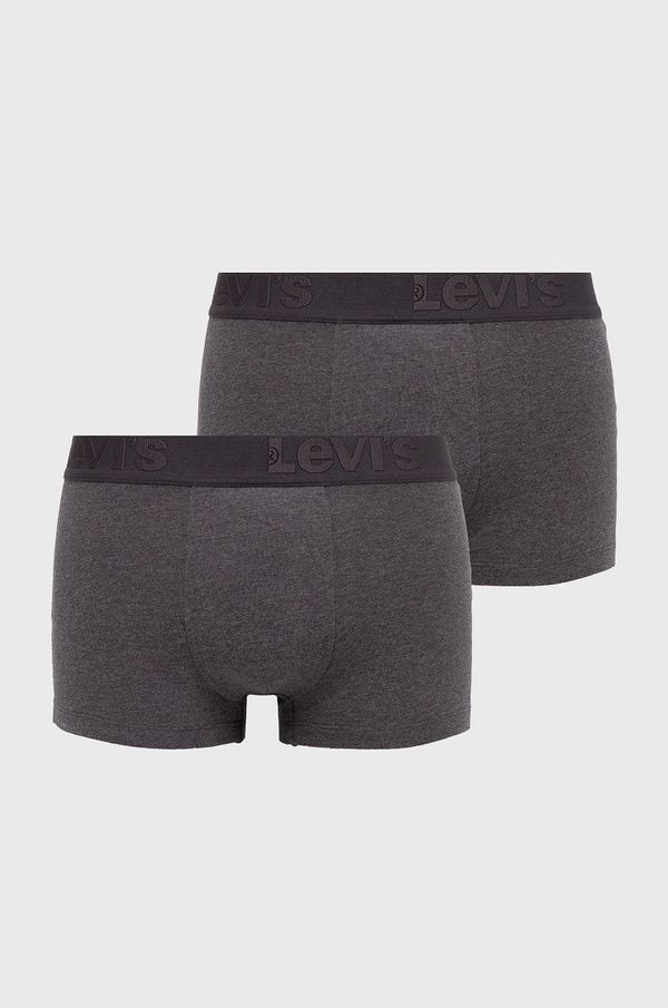 Levi's Boksarice Levi's moške, siva barva