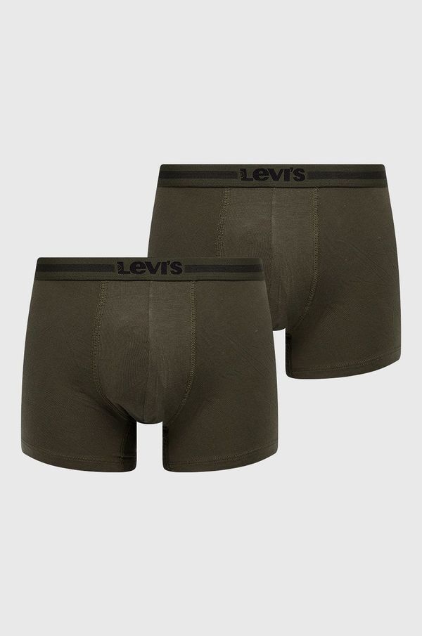 Levi's Boksarice Levi's moške, zelena barva