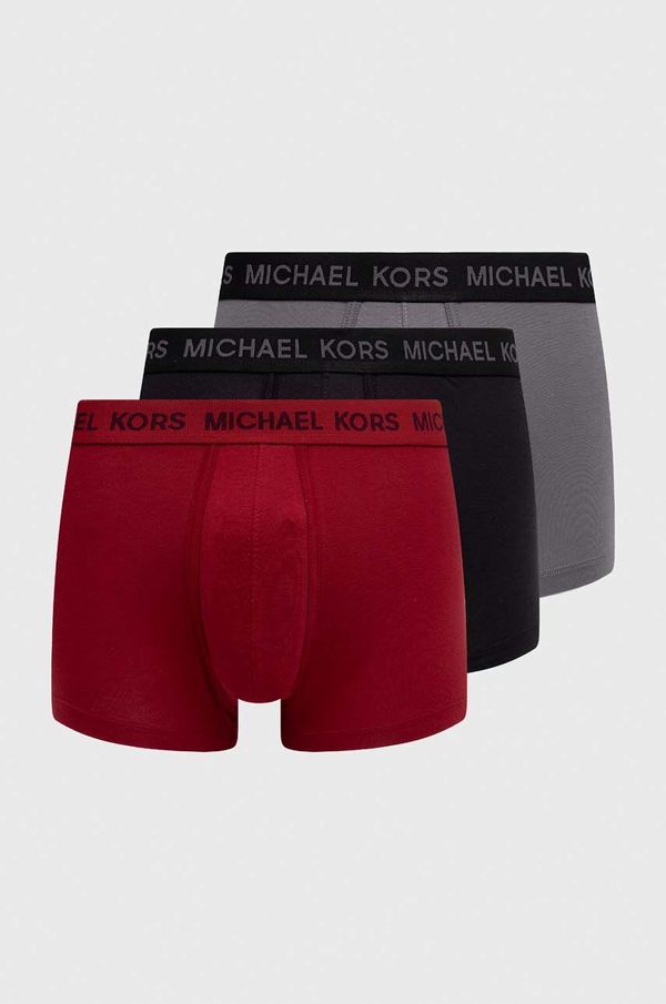 Michael Kors Boksarice Michael Kors 3-pack moški, bordo barva