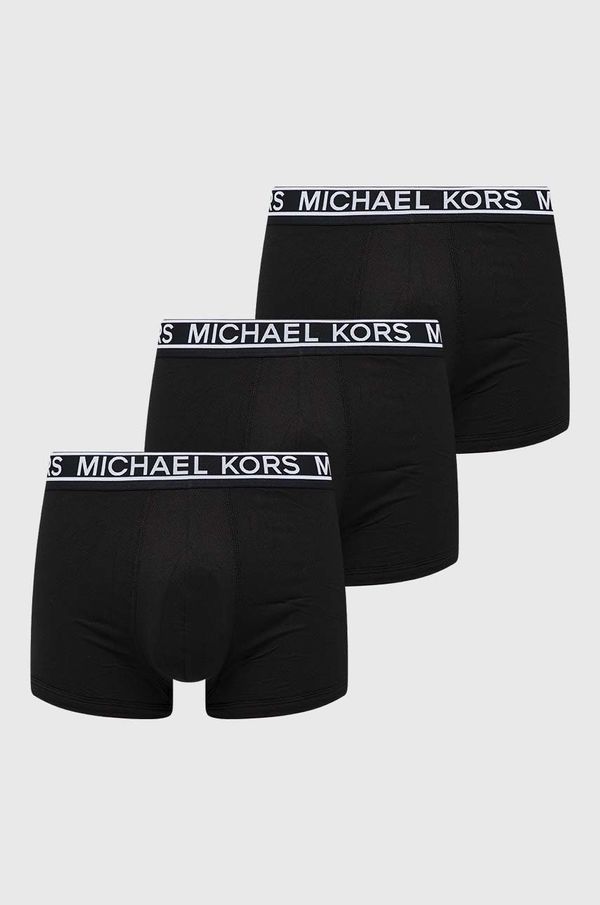 Michael Kors Boksarice Michael Kors 3-pack moški, črna barva