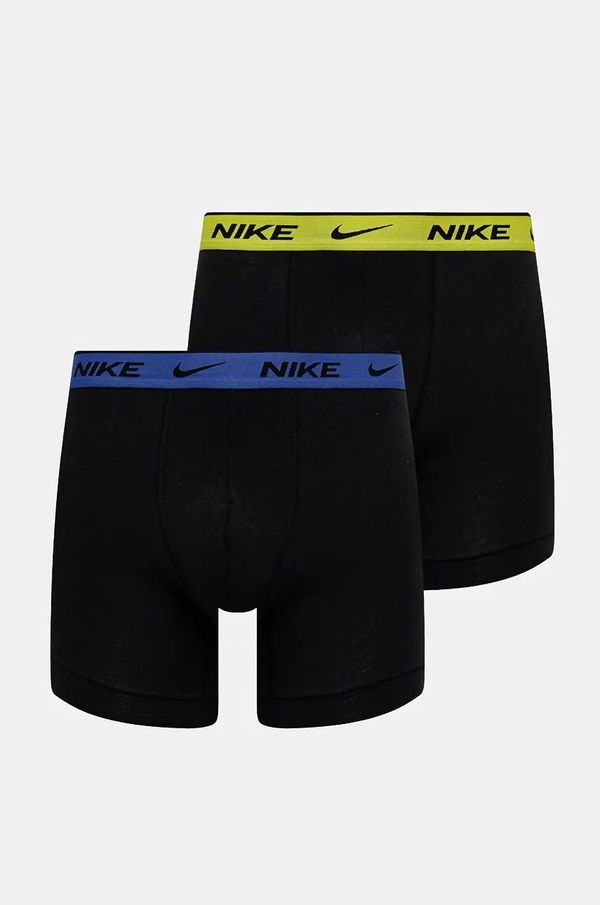 Nike Boksarice Nike 2-pack moške, črna barva, 0000KE1086