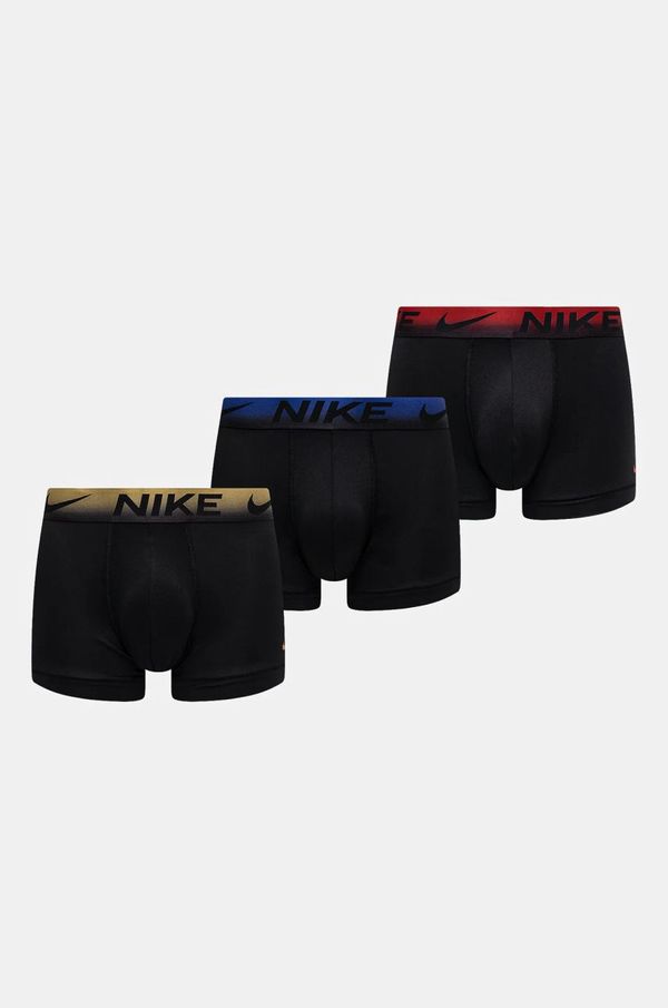 Nike Boksarice Nike 3-pack moške, črna barva, 0000KE1156