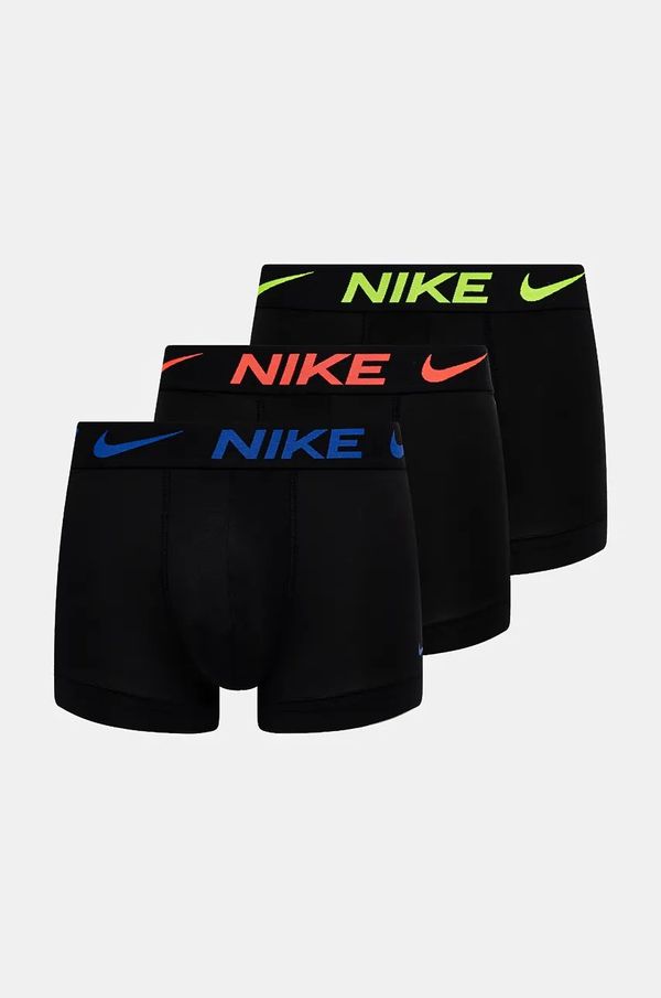 Nike Boksarice Nike 3-pack moške, črna barva, 0000KE1156