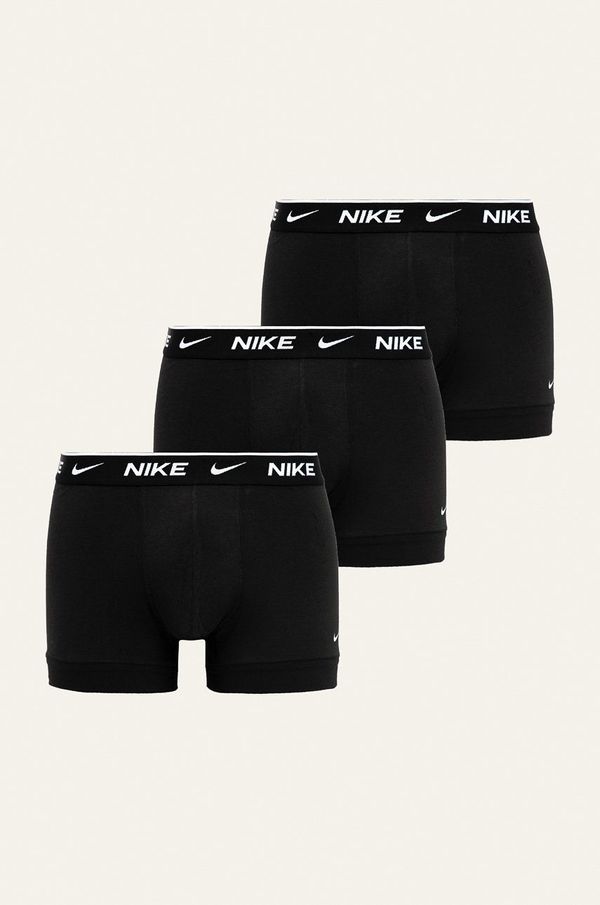 Nike Boksarice Nike (3-pack) moške, črna barva