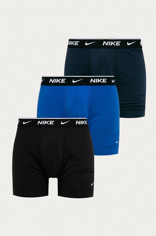 Nike Boksarice Nike (3-pack) moške, mornarsko modra barva