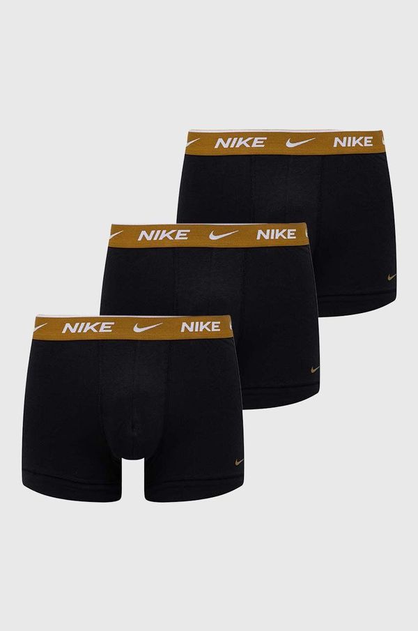 Nike Boksarice Nike 3-pack moški, rumena barva