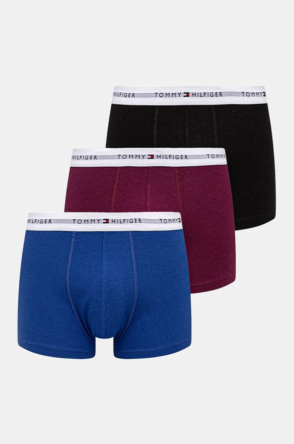 Tommy Hilfiger Boksarice Tommy Hilfiger 3-pack moške, bela barva, UM0UM02761