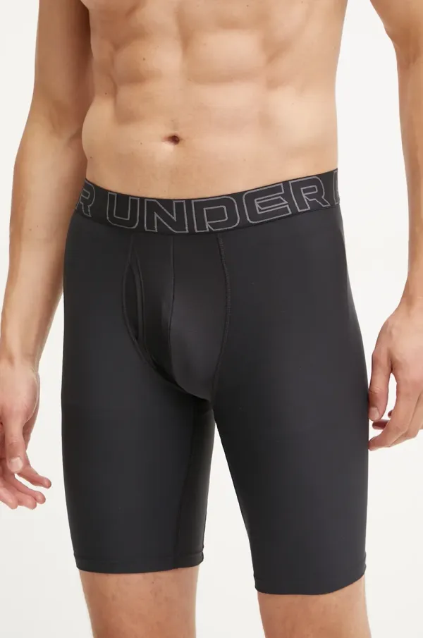 Under Armour Boksarice Under Armour 3-pack moške, črna barva, 25UUSHJ053