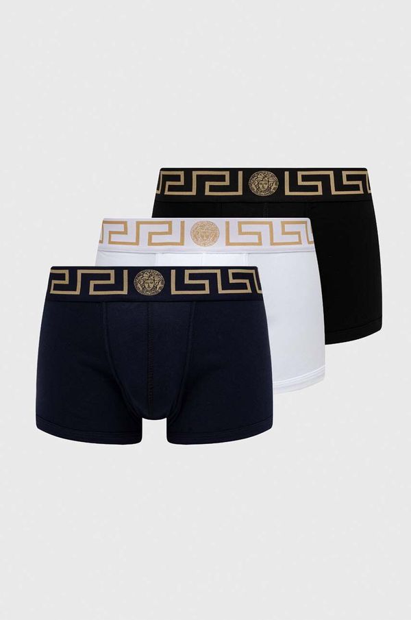 Versace Boksarice Versace 3-pack moški, mornarsko modra barva