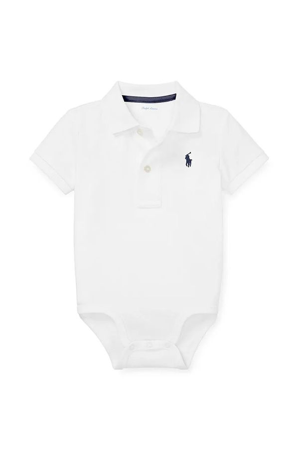 Polo Ralph Lauren Bombažen body za dojenčka Polo Ralph Lauren 320700386002