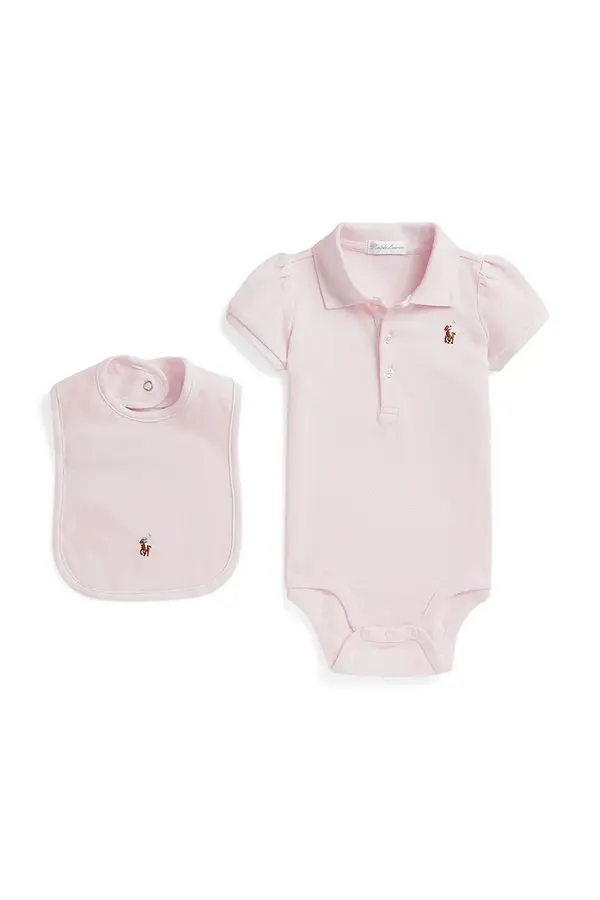 Polo Ralph Lauren Bombažen body za dojenčka Polo Ralph Lauren