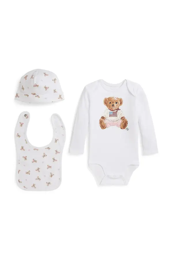 Polo Ralph Lauren Bombažen body za dojenčka Polo Ralph Lauren