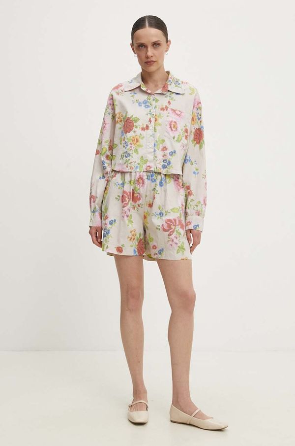 Answear Lab Bombažen komplet Answear Lab bež barva