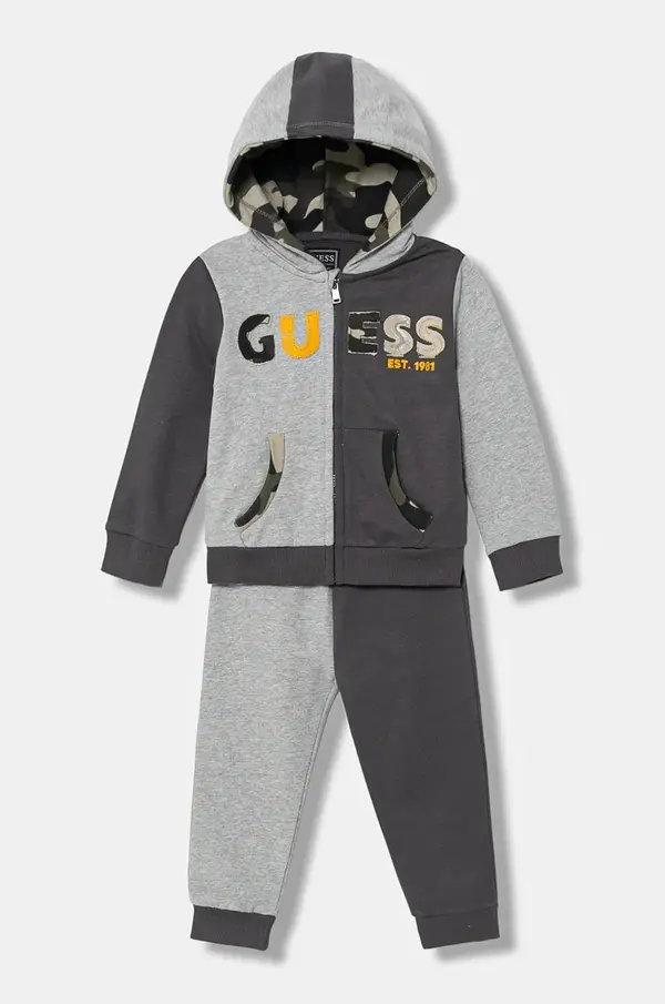 Guess Bombažen komplet trenirke za dojenčka Guess 2-pack