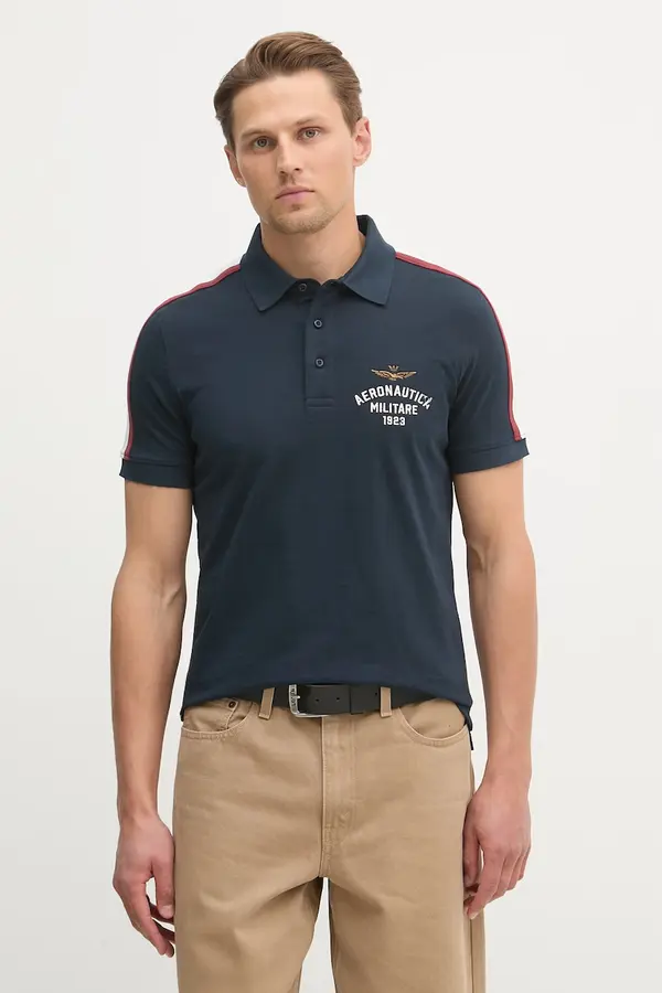 Aeronautica Militare Bombažen polo Aeronautica Militare