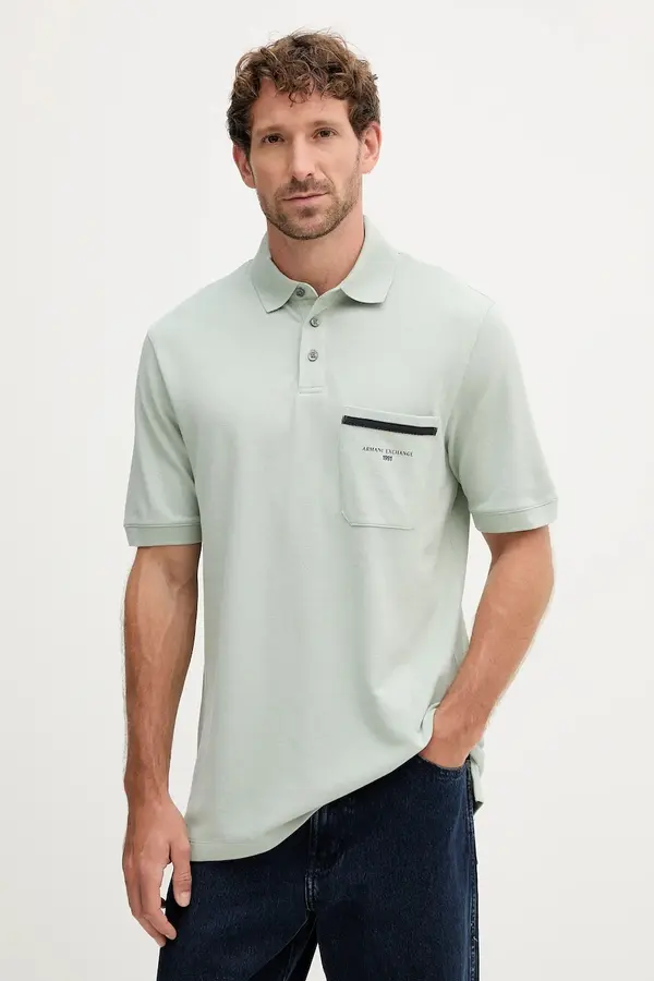 Armani Exchange Bombažen polo Armani Exchange