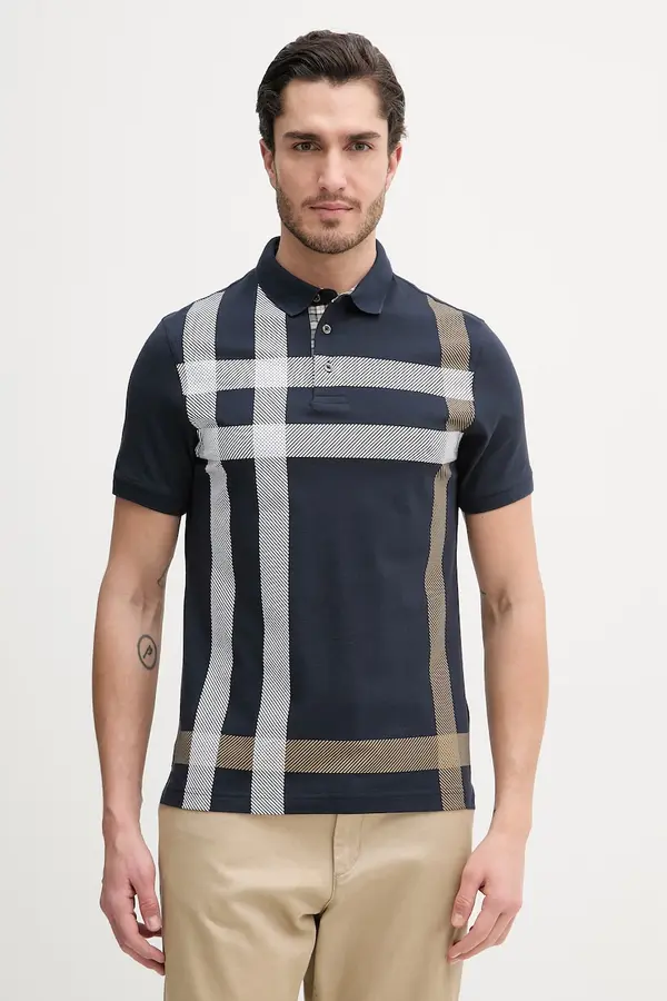 Barbour Bombažen polo Barbour Blaine