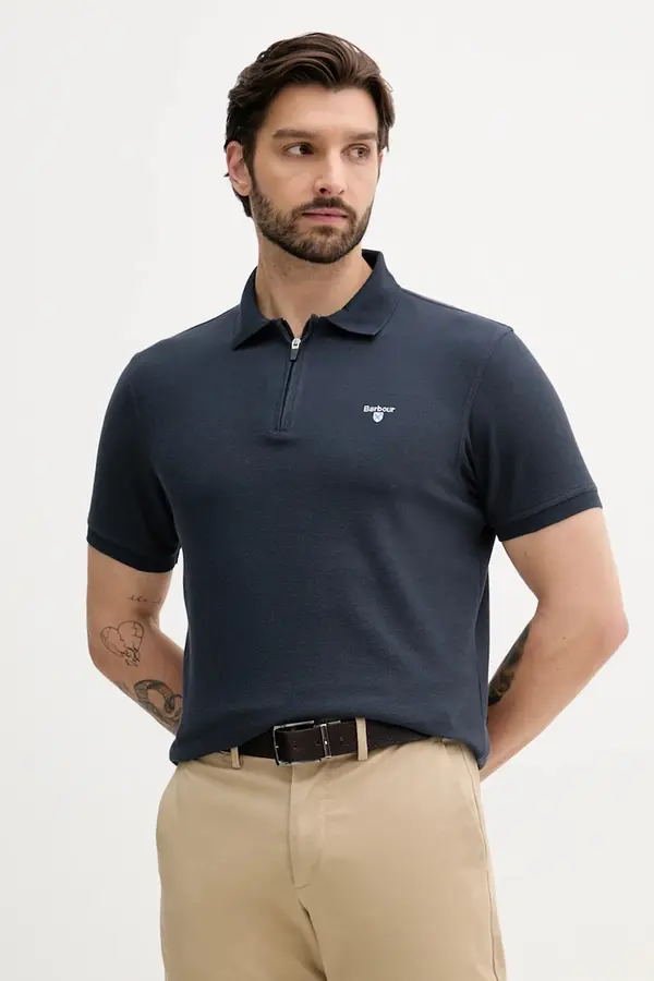 Barbour Bombažen polo Barbour WADWORTH