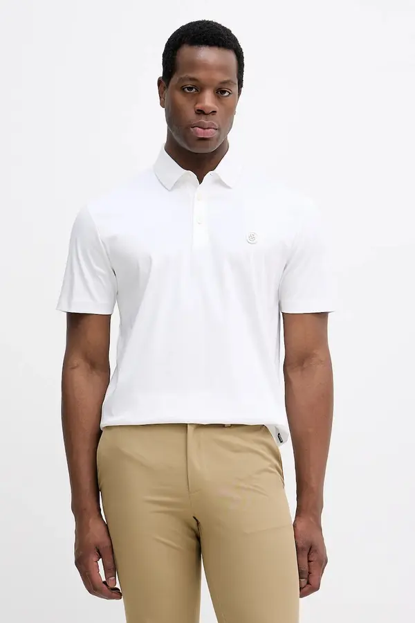 BOSS Bombažen polo BOSS C-Parris 01