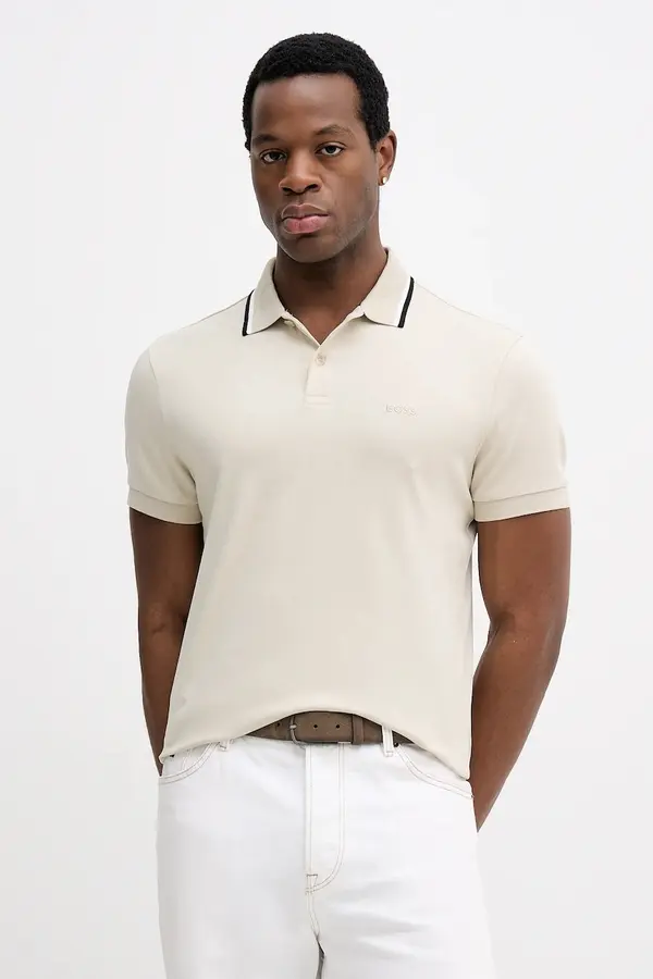 BOSS Green Bombažen polo BOSS Green PL_Join Paddy