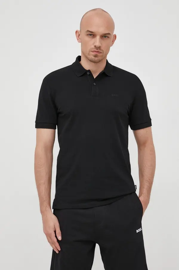BOSS Bombažen polo BOSS Pallas