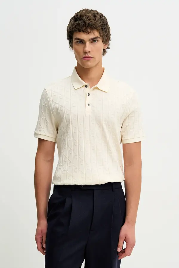 Calvin Klein Bombažen polo Calvin Klein