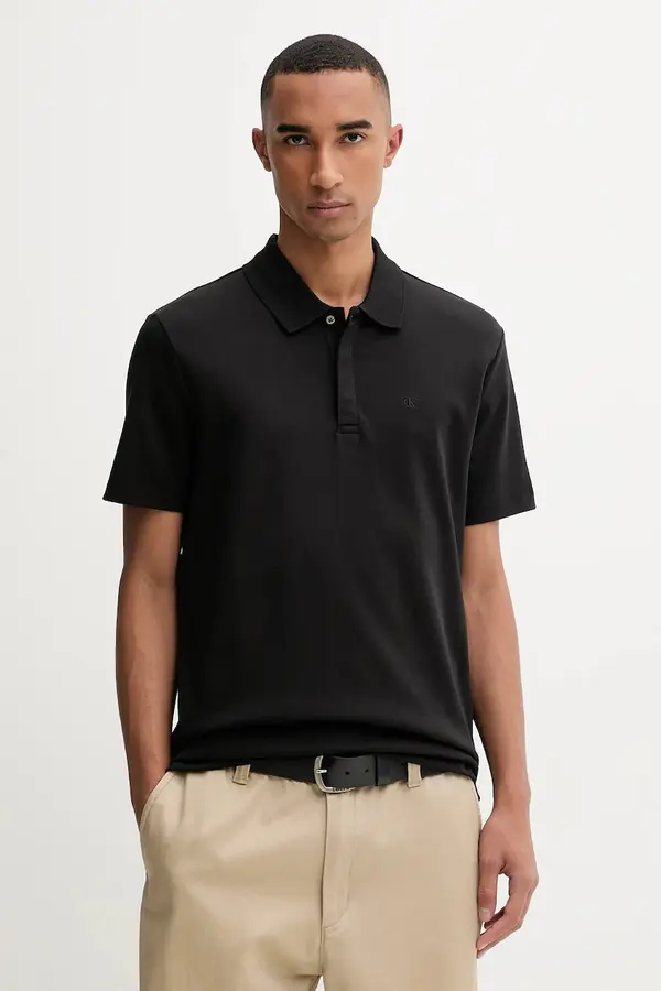 Calvin Klein Bombažen polo Calvin Klein