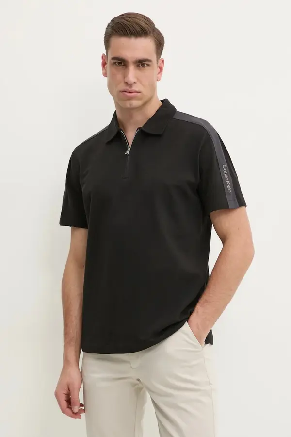 Calvin Klein Jeans Bombažen polo Calvin Klein Jeans