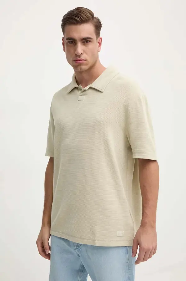Calvin Klein Jeans Bombažen polo Calvin Klein Jeans