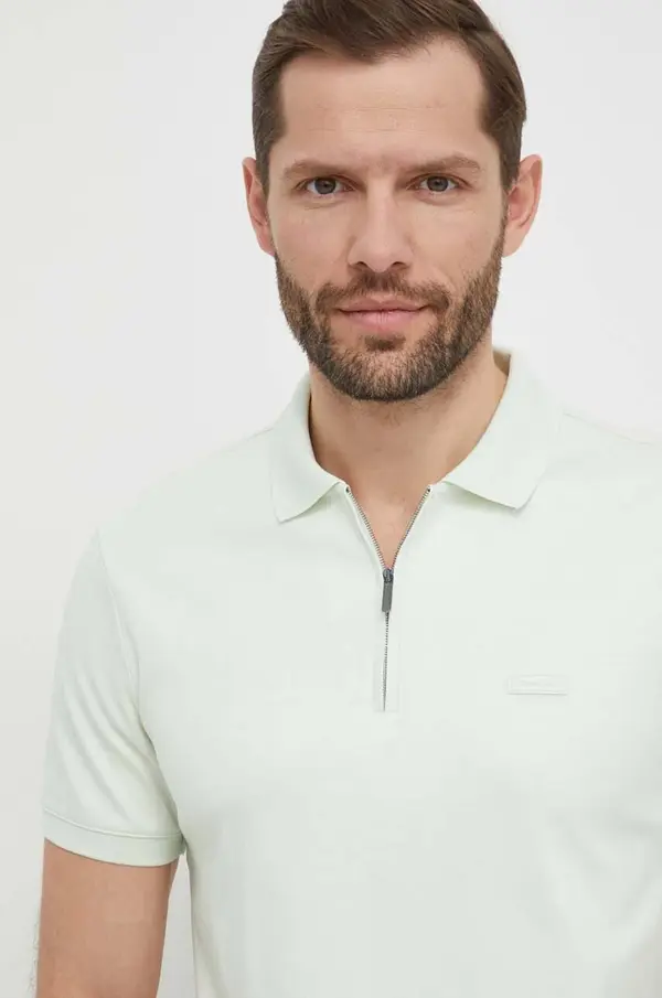 Calvin Klein Bombažen polo Calvin Klein