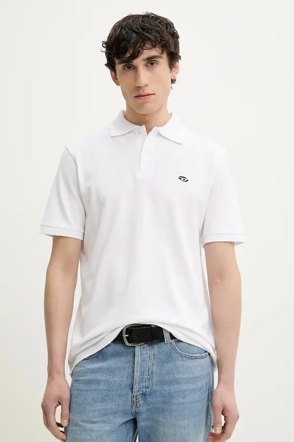 Diesel Bombažen polo Diesel T-REJUST-DOVAL-PJ POLO SHIRT