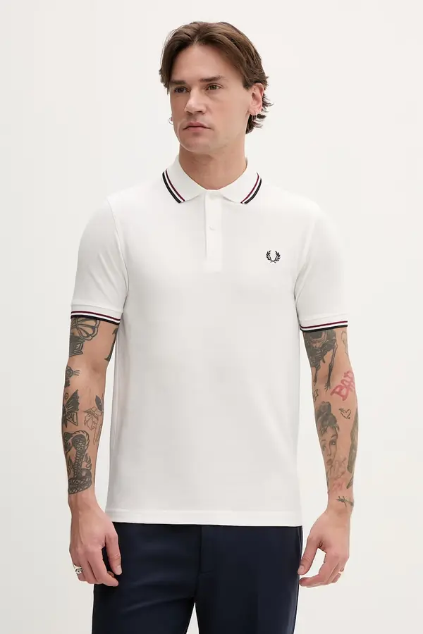 Fred Perry Bombažen polo Fred Perry Twin Tipped Shirt