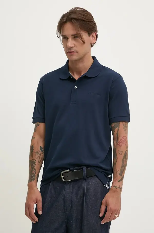 Guess Jeans Bombažen polo Guess Jeans