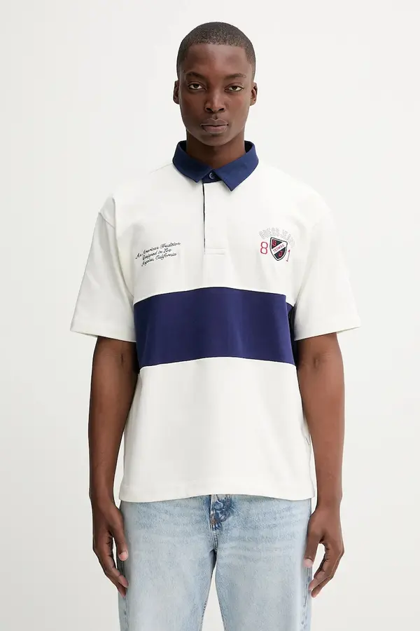 Guess Jeans Bombažen polo Guess Jeans