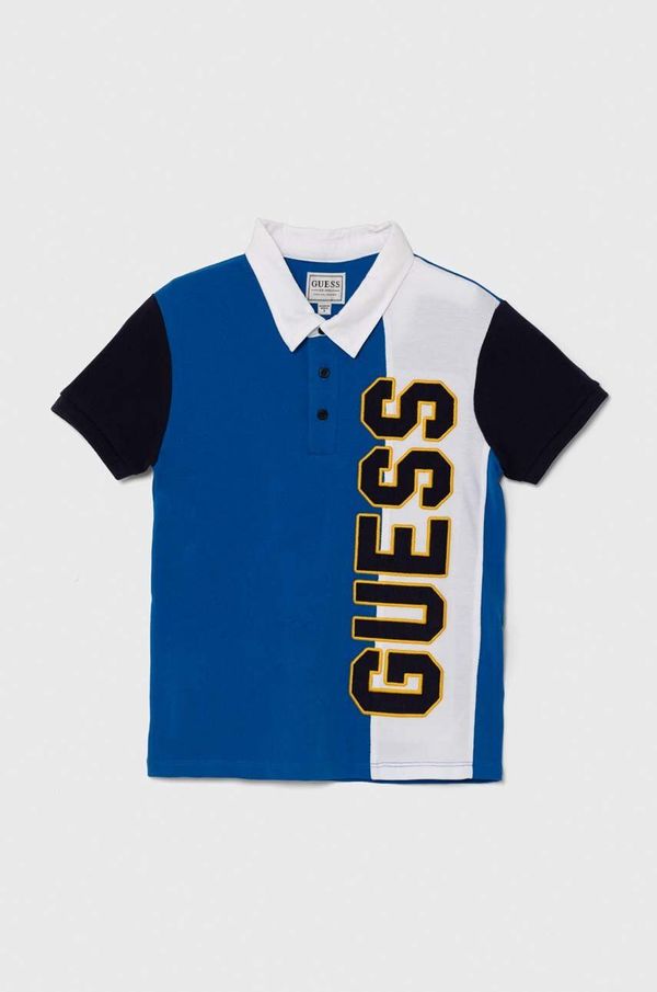 Guess Bombažen polo Guess L4YP00 K9WF4